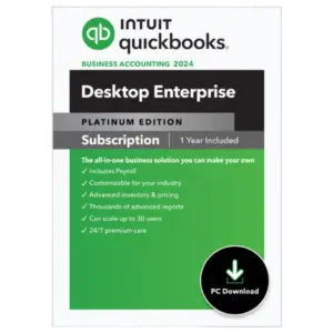 QuickBooks Enterprise 24.0 Platinum Edition (1-Year Subscription)