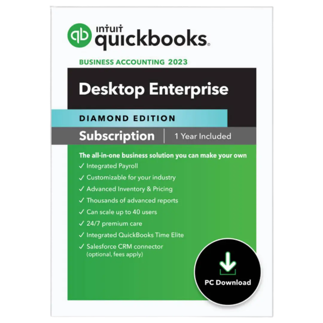 QuickBooks Enterprise 24.0 Diamond Edition (1-Year Subscription)