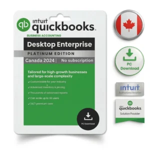 QuickBooks Desktop Enterprise 2024 Canada – No Subscription